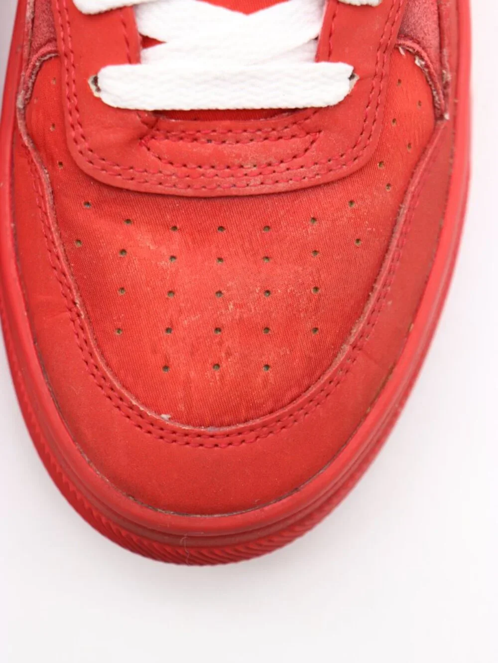 Armani Exchange Red Men's Size 8 Trainers Casual Sneakers Lace Up Shoes